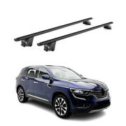 Dachträger Grundtäger für Renault Koleos mk2 2016-2025 100kg Alu Schwarz 2x ABE