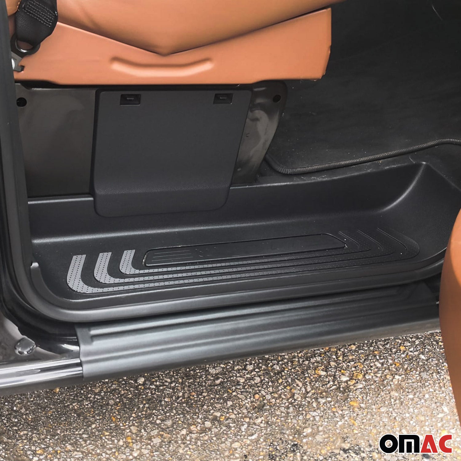 Einstiegsleisten Türschweller für Mercedes Vito W447 2014-2026 ABS Schwarz 2tlg
