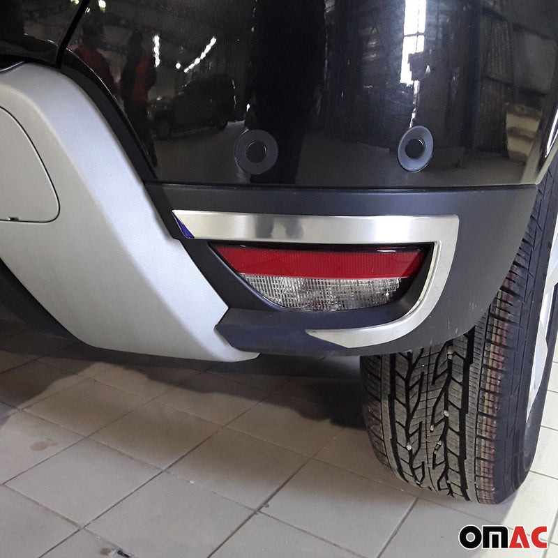 Reflektor Blenden Reflektorleiste für Dacia Duster 2018-2021 Edelstahl Satz 4x