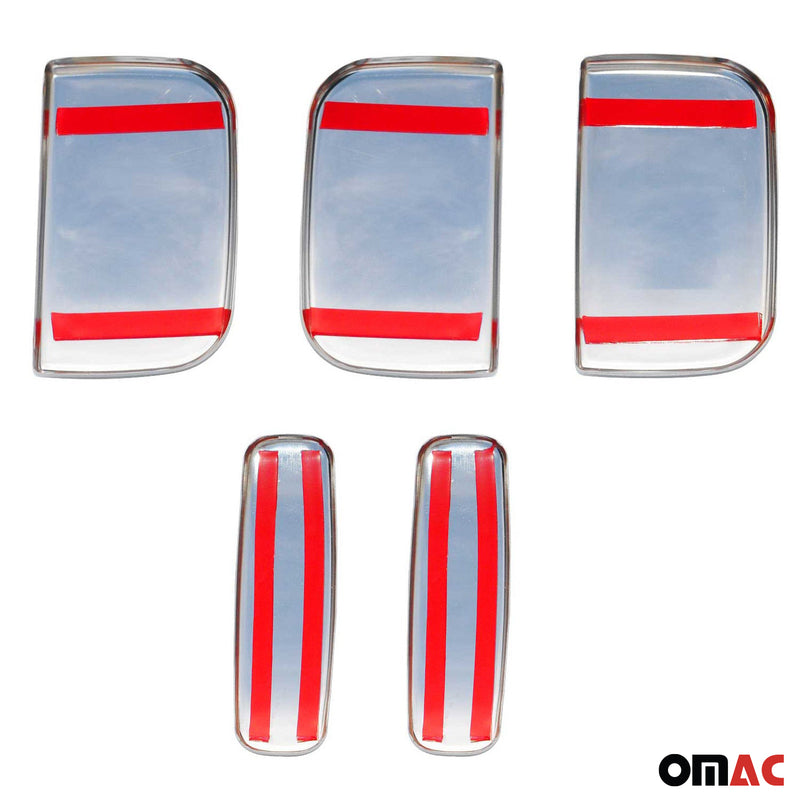 Türgriff Blende Türgriffkappen für Citroen Berlingo 1996-2008 5-Tür Edelstahl 5x