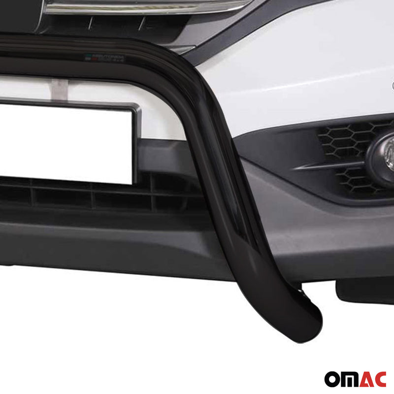 Front guard for Honda CR-V 2012-2015 ø76mm steel black protection