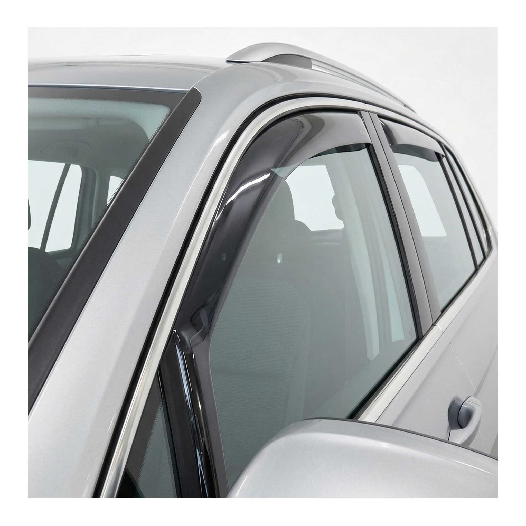 Windabweiser Regenabweiser für VW Tiguan 2016-2024 Dunkel Acryl 4tlg