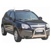 Frontbügel Frontschutzbügel für Opel Antara 2007-2011 ø63mm Stahl Silber Schutz