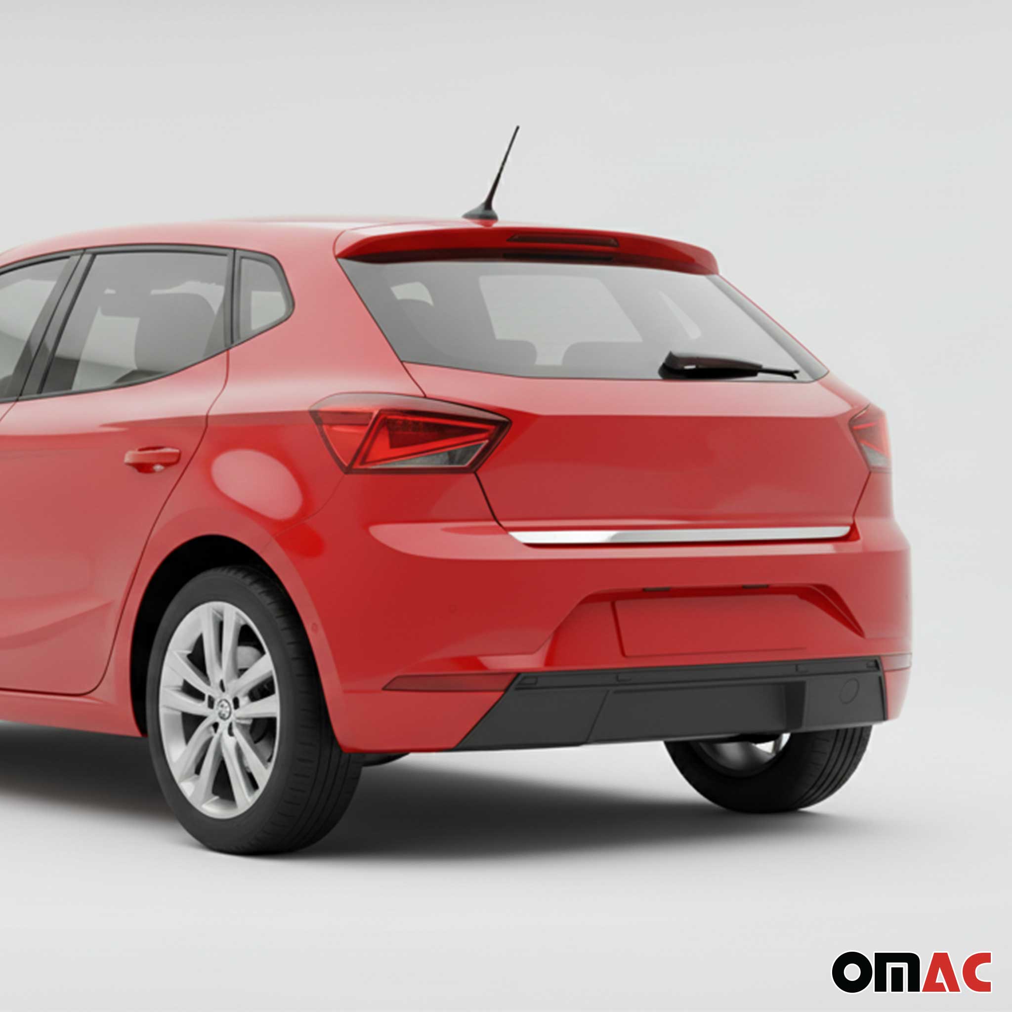 Kofferraumleiste Heckklappe Leiste für Seat Ibiza 2017-2021 Edelstahl Chrom