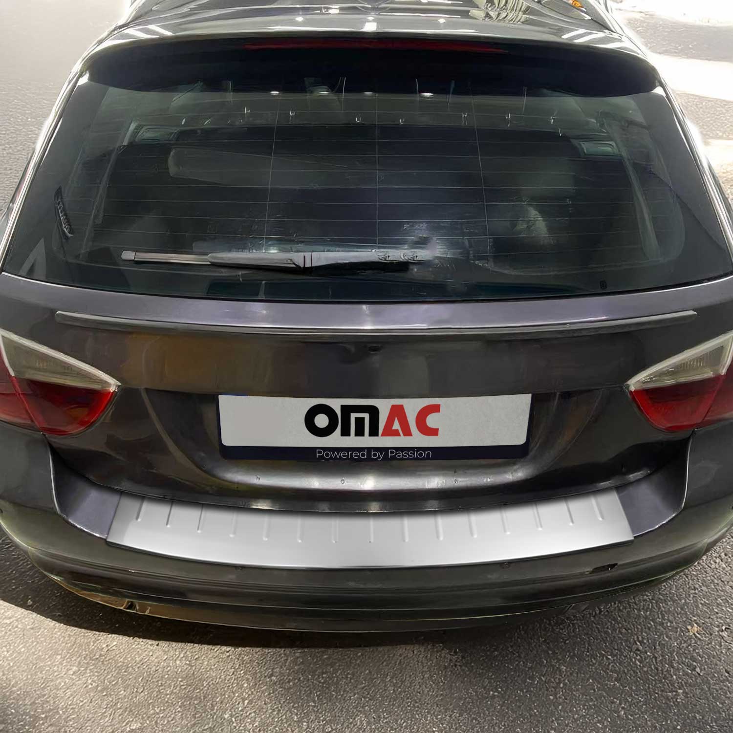 Ladekantenschutz für BMW 3er E91 Touring 2008-2012 Facelift Edelstahl Chrom