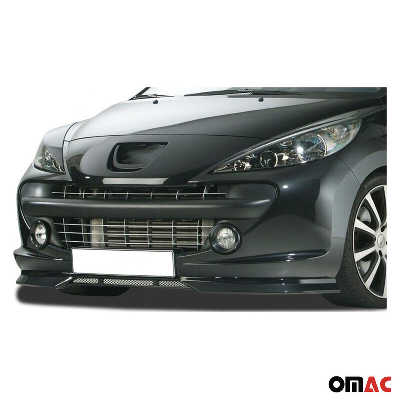 RDX Frontspoiler Spoiler für Peugeot 207 2006-2009 Unlackiert