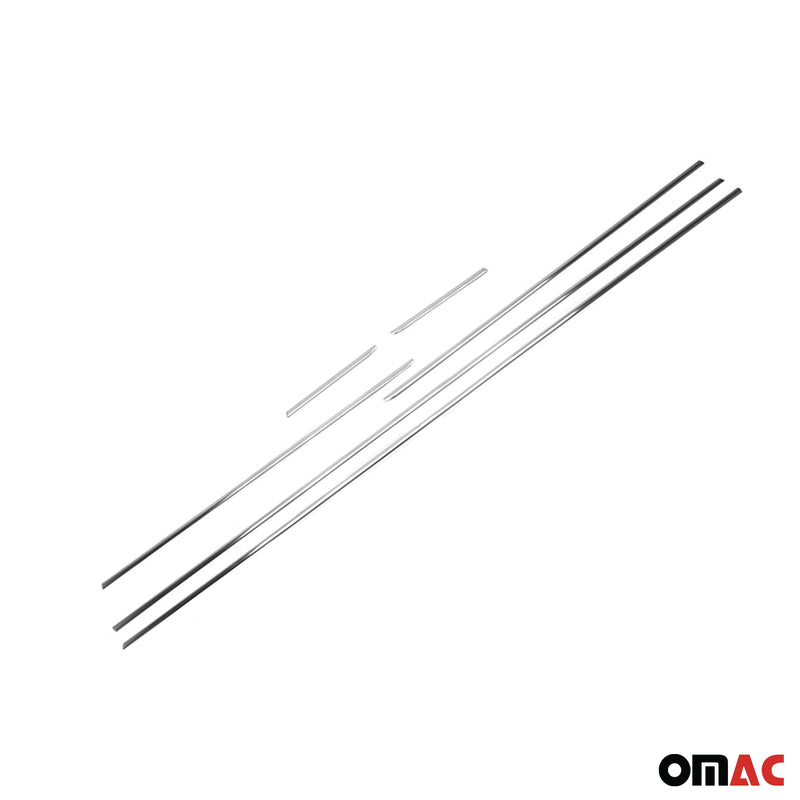 Fensterleisten Zierleisten für Kia Rio 3 2011-2017 Edelstahl Chrom 6tlg