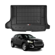 OMAC Gummi Kofferraumwanne für Audi Q2 2017-2026 TPE Laderaumwanne Schwarz