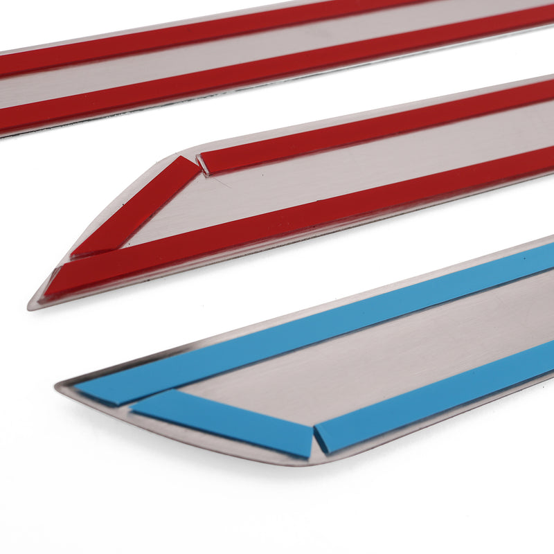 Seitentürleiste Türleisten für Renault Clio 5 FL 2023-2025 Edelstahl Chrom