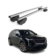 Dachträger Gepäckträger für Cadillac XT4 2018-2026 Querträger ABE Silber 2x