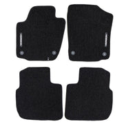 Velours Fußmatten für Seat Toledo IV 2012-19 Autoteppich Automatten Schwarz 4tlg