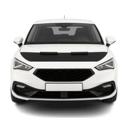 Haubenbra Steinschlagschutz Bonnet Bra für Seat Leon 2020-2026 Schwarz Halb