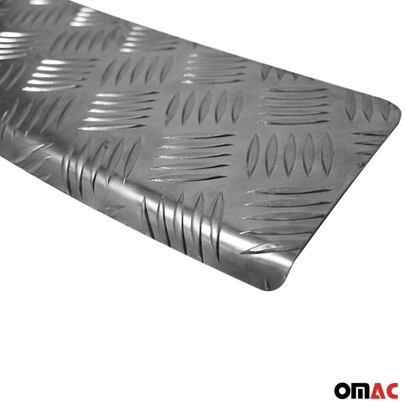 Ladekantenschutz Stoßstangenschutz für Peugeot Partner 2019-2024 Alu Silber