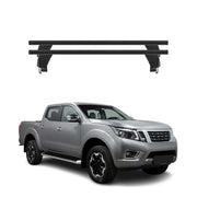 Menabo Dachträger Grundtäger für Nissan Navara 2015-2025 4 tür 50kg Alu Schwarz