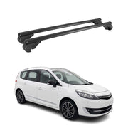 Dachträger Grundträger für Renault Grand Scenic III 2009-2016 TÜV Alu Schwarz 2x