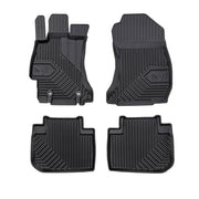 Fußmatten Gummimatten No.77 für Subaru Forester IV 2013-2018 TPE Schwarz 3 tlg
