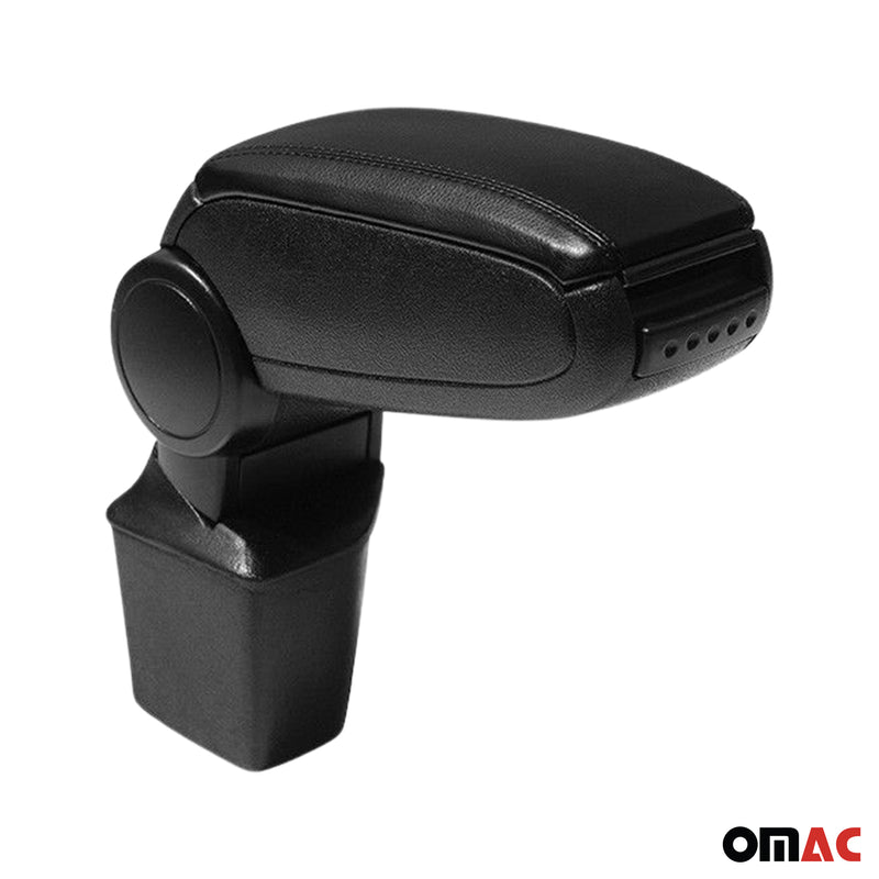 Mittelarmlehne Armlehne Mittelkonsole für Hyundai i20 2015-2020 PU-Leder Schwarz