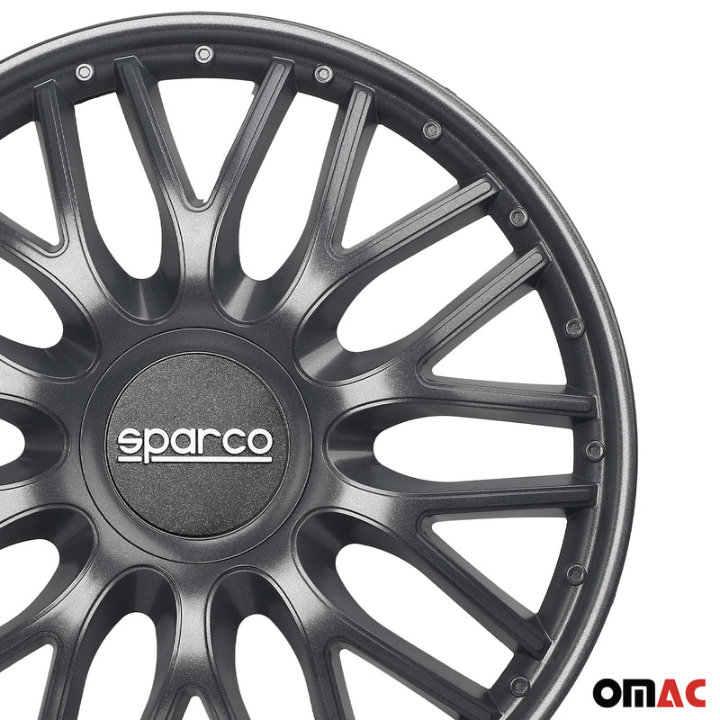 Sparco Radkappen 14 Zoll Roma Grau 4tlg