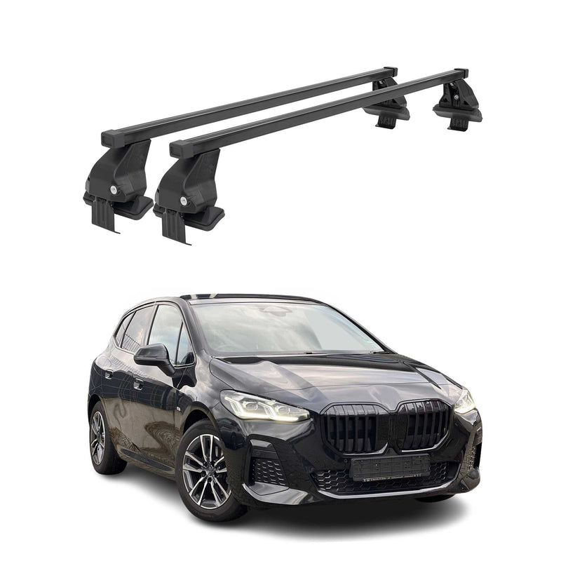 Menabo Dachträger für BMW 2 Active Tourer U06 2021-2025 50kg Stahl Schwarz 2x