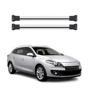 Dachträger Grundtäger für Renault Megane Grandtour mk3 2009-2016 75kg Alu Silber