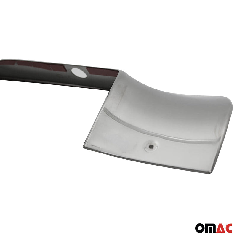 Heckstoßfänger-Diffusor-Zierschutz für Renault Kadjar 2015-2022 Silber Stahl