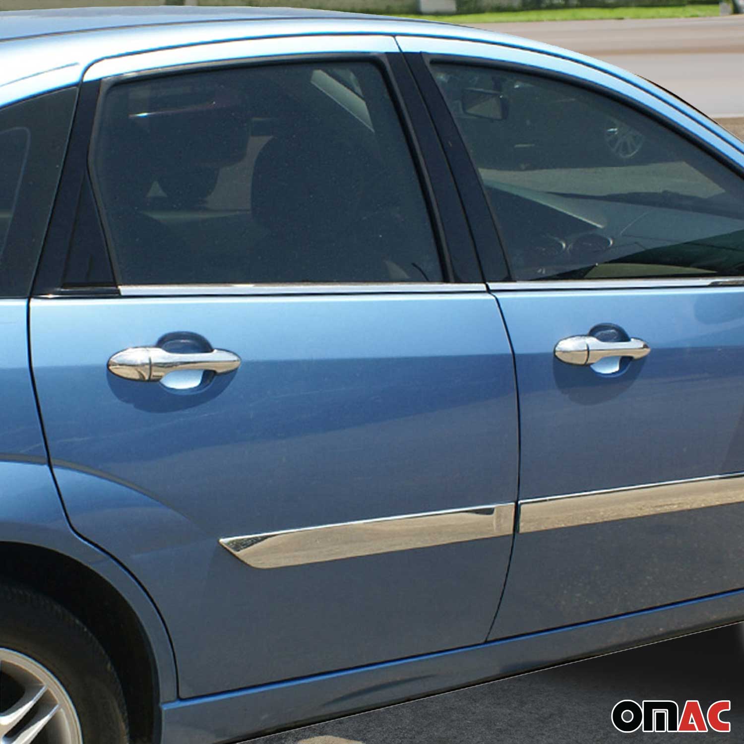Chrom Türgriff Blende für Ford Focus 1998-2004 4-Tür Edelstahl 8tlg
