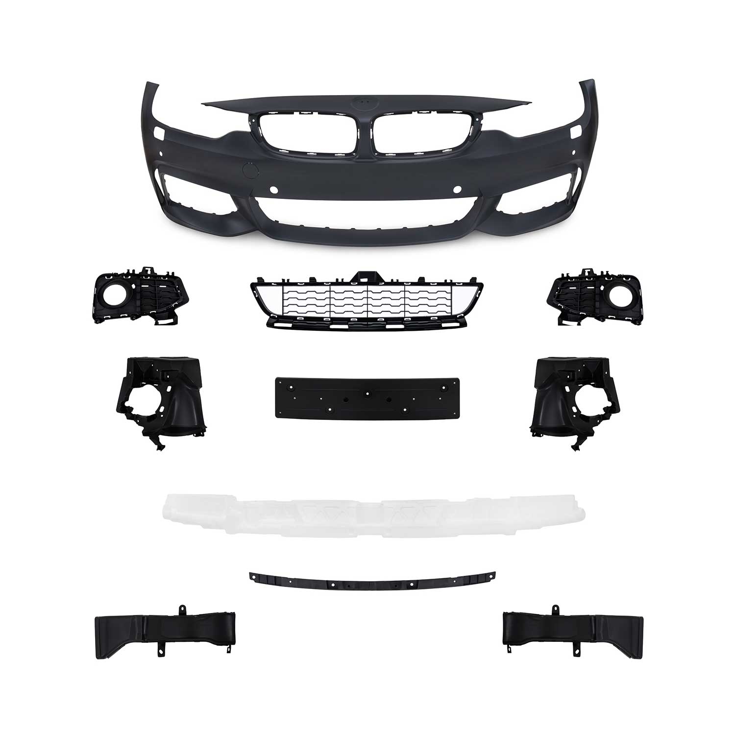 JOM Stoßstange für BMW F32 Coupe F33 Cabrio F36 Gran Coupé PDC + SRA