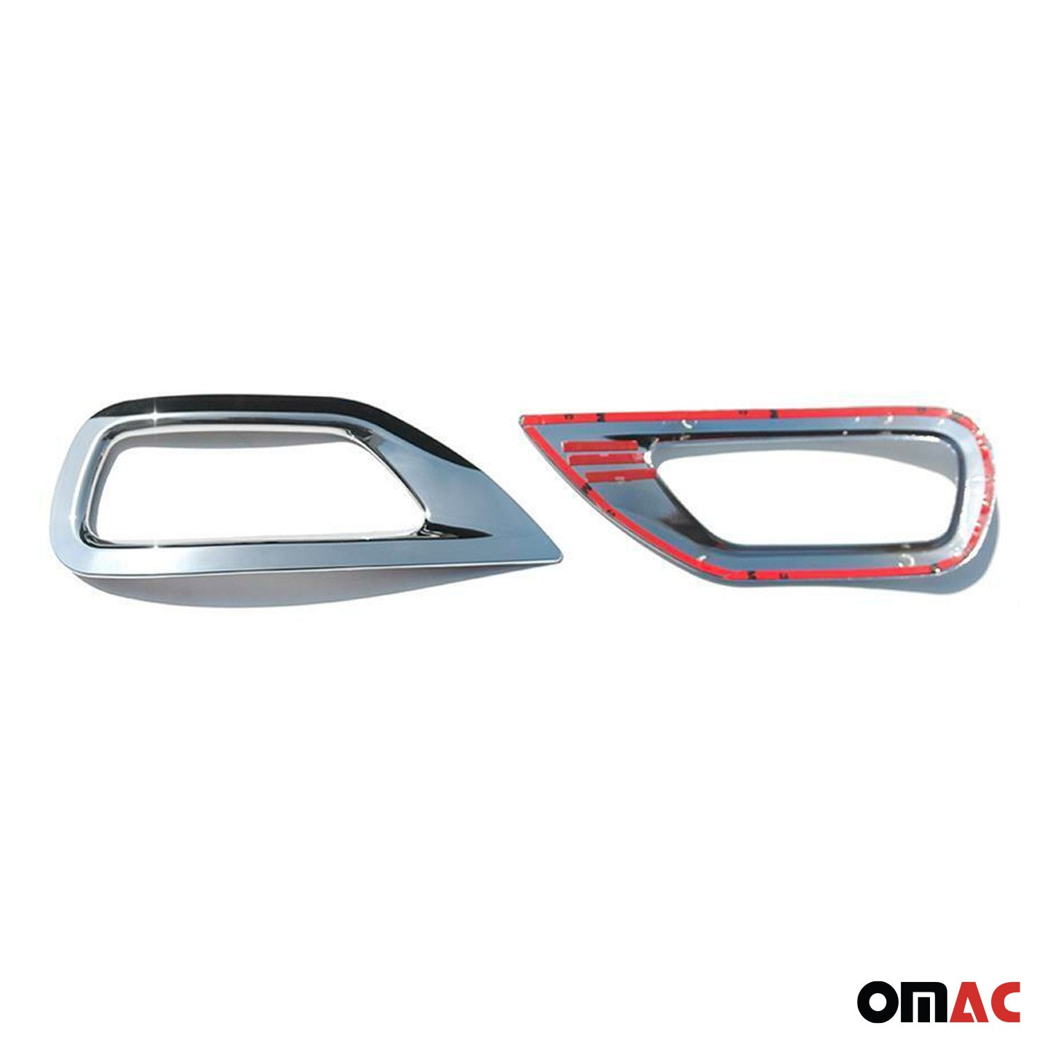 Reflektor Blenden Reflektor Rahmen für Jeep Grand Cherokee 2011-2019 Chrom ABS