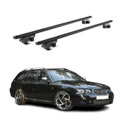 Dachträger Grundtäger für MG ZT-T Kombi 2002-2005 90kg Alu Schwarz 2 tlg ABE