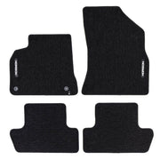 Velours Fußmatten für Peugeot 5008 I 2009-16 Autoteppich Automatten Schwarz 4tlg