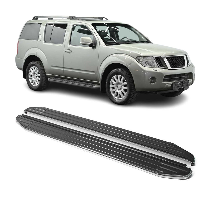 Trittbretter Seitenschweller für Nissan Pathfinder 2004-2014 ABE Alu