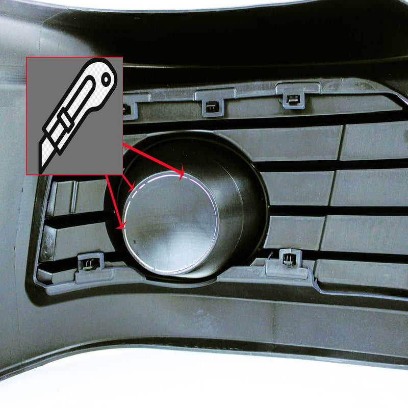 JOM Frontspoiler Lippe Stoßstange Splitter für VW T5 Facelift 2009-2015 Grau ABS