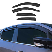 4x Windabweiser Regenabweiser für Citroen Xsara 1997-2006 Acryl Dunkel