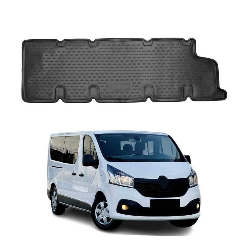 OMAC Gummimatten Fußmatten für Renault Trafic 2014-2025 TPE Automatte Schwarz 1x