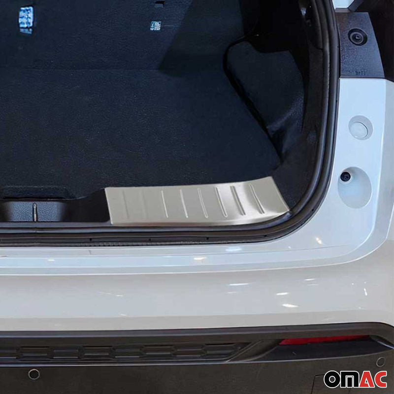 Innen Ladekantenschutz Stoßstange für Nissan Juke 2021-2025 Edelstahl Gebürstet