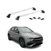 Dachträger Grundtäger für Mercedes GLA H247 2020-2026 100kg Alu Silber 2 tlg ABE