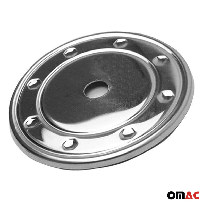 Tankdeckel Blenden Tankverschluss für Peugeot 206 206+ 1998-2012 Edelstahl Chrom