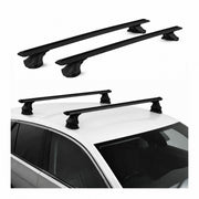 Dachträger für BMW 1er Coupé (E82) 2007-2013 Aluminium 2 Stück 75 kg TÜV Schwarz