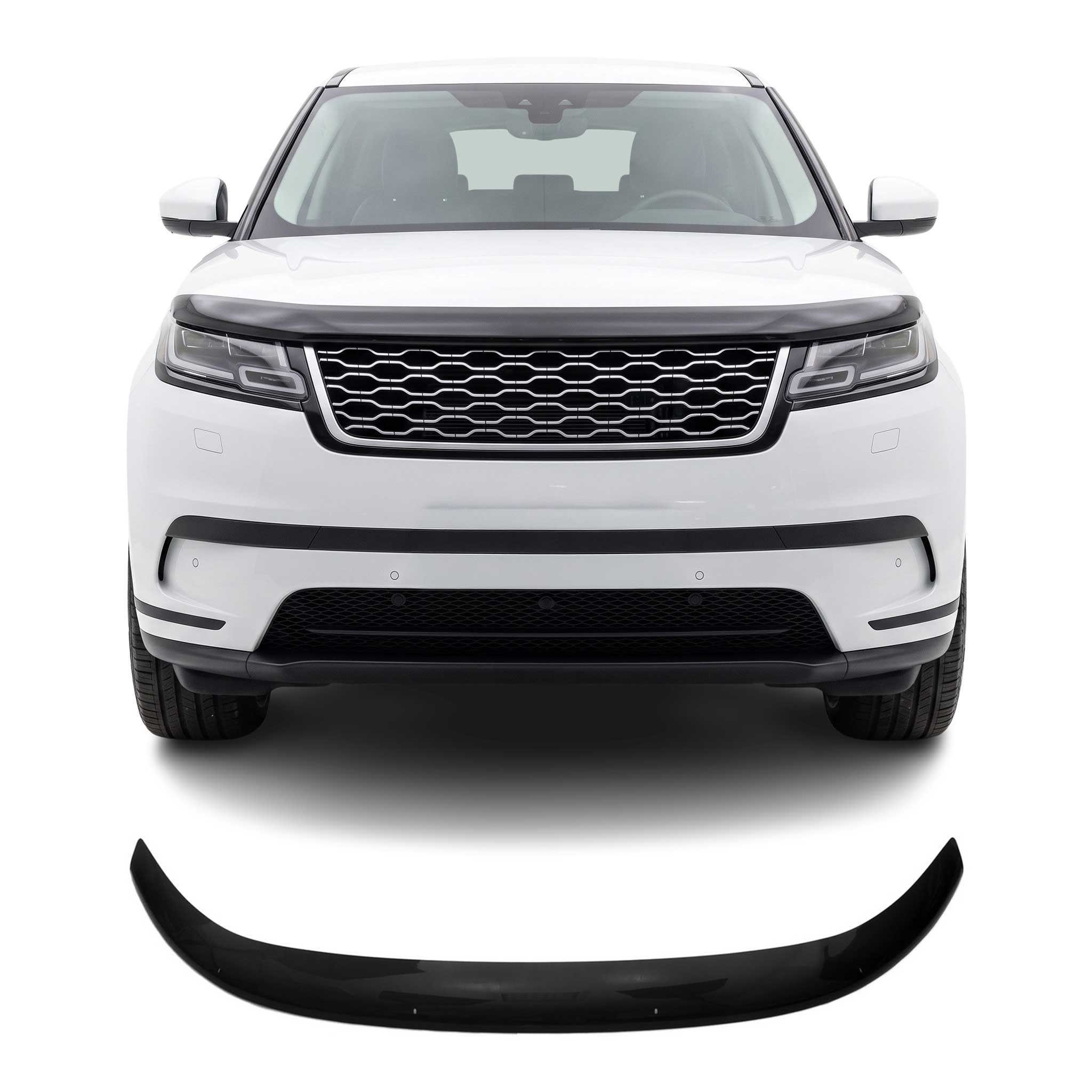 Motorhaube Deflektor Insekten für Land Rover Range Rover Velar 2017-2026 Dunkel