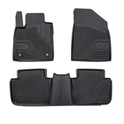 Fußmatten Gummimatten 3D Antirutsch für MG 4 2022-2026 Gummi TPE Schwarz 3 tlg