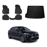 OMAC Fußmatten & Kofferraumwanne Set für BMW X2 F39 2018-2023