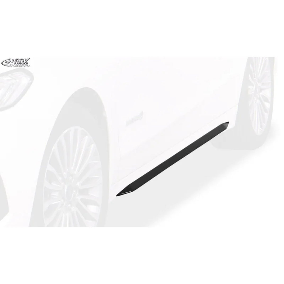 RDX Seitenschweller für Ford Mondeo V 2014- Slim ABS Schwarz 2er-Set TÜV