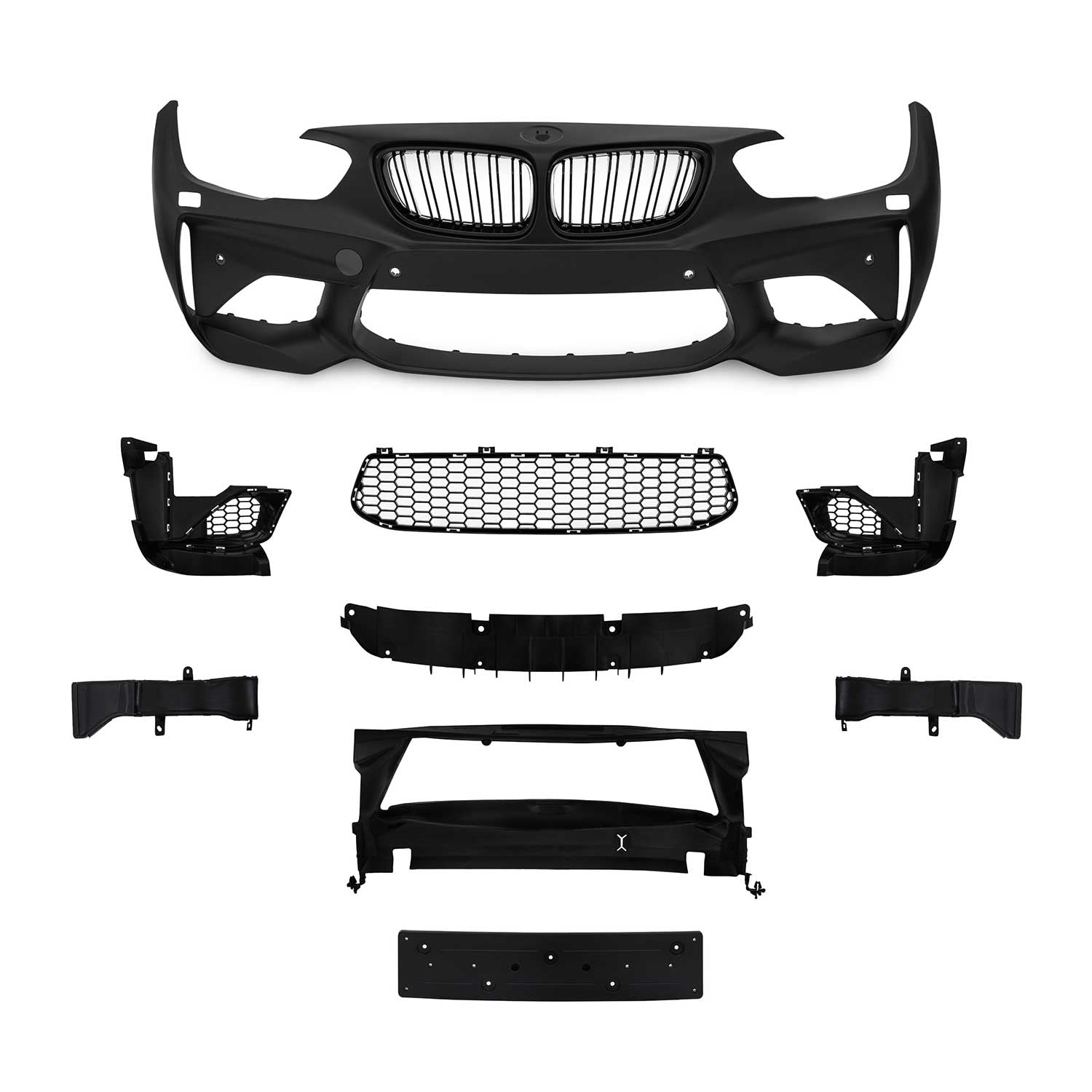 JOM Stoßstange vorne inkl. Grill mit PDC für BMW F20 LCi / F21 LCi 2015-2018