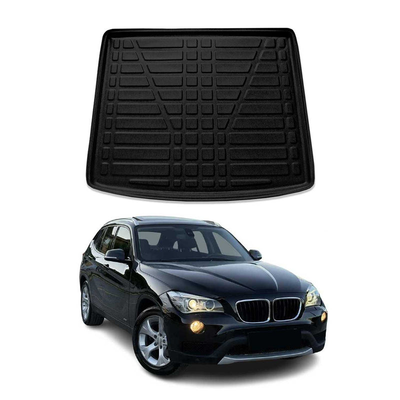 Kofferraumwanne Laderaumwanne für BMW X1 E84 2009-2015 TPE Gummi Schwarz