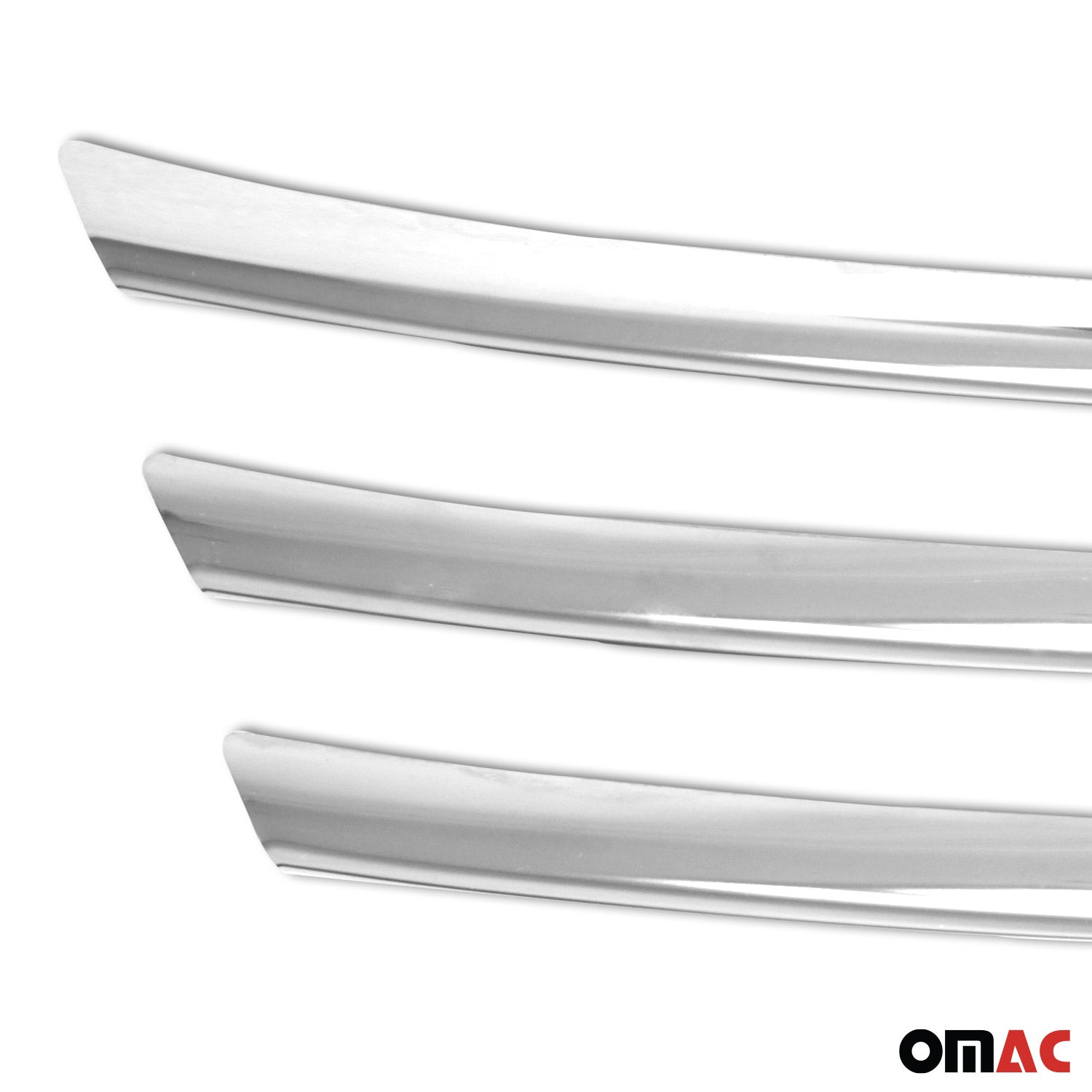 Kühlergrill Leisten Grillleisten für Hyundai i30 2012-2017 Edelstahl Chrom 3tlg