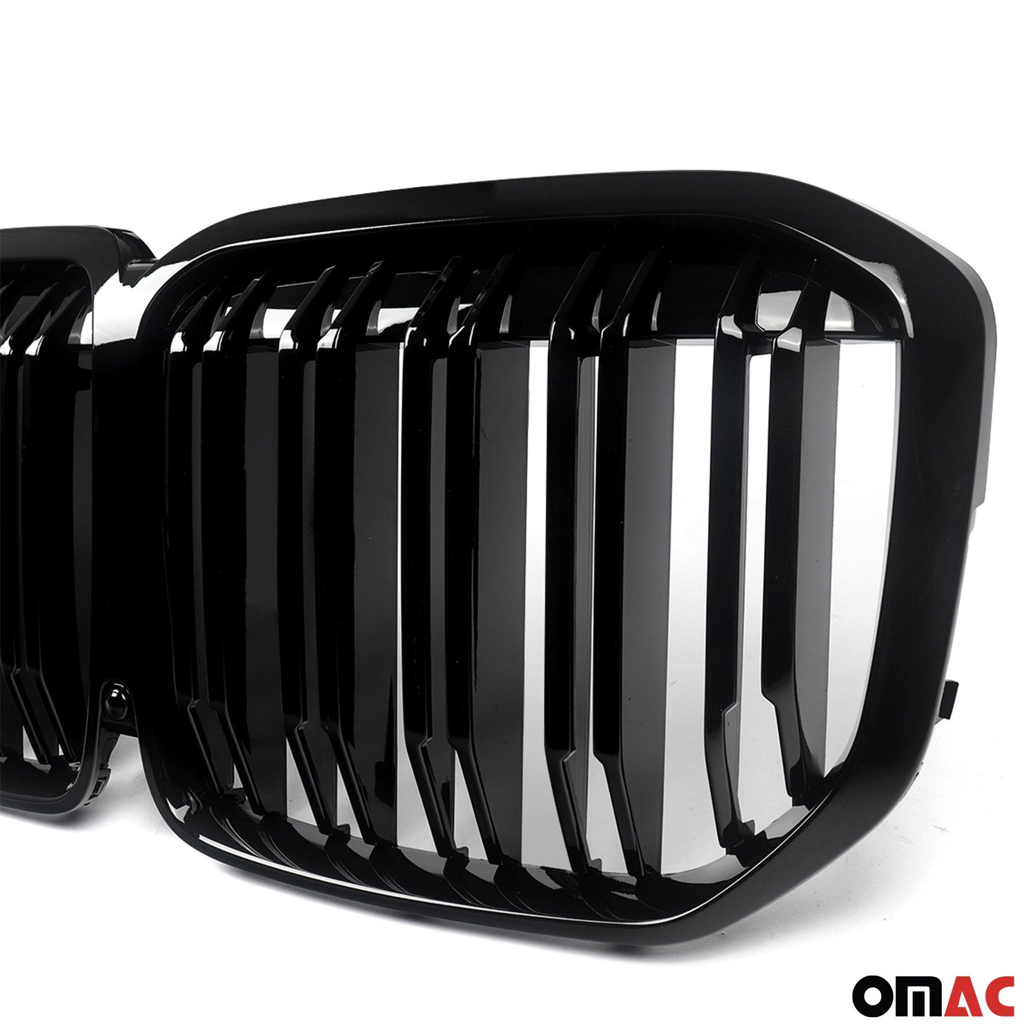 Nieren Grill Kühlergrill für BMW X7 G07 2019-2021 PRE FL Schwarz Glanz