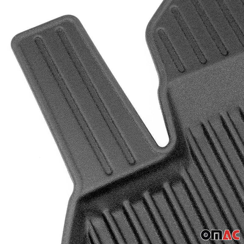 Fußmatten Gummimatten No.77 für Citroen C3 III 2016-2024 TPE Schwarz 4 Teile