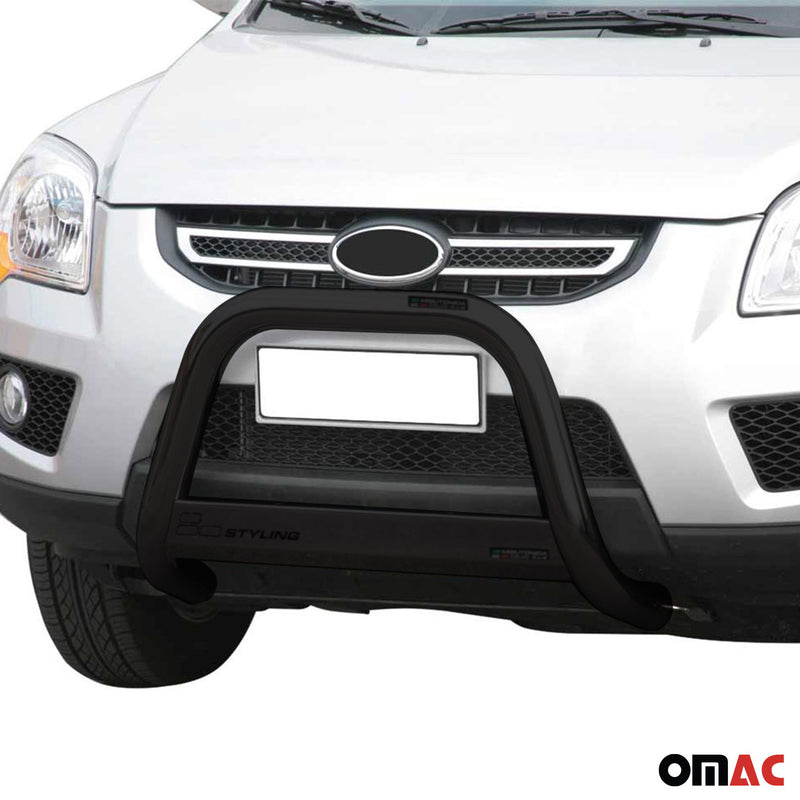 Frontbügel Frontschutzbügel für Kia Sportage 2008-2010 ø63mm Stahl Schwarz