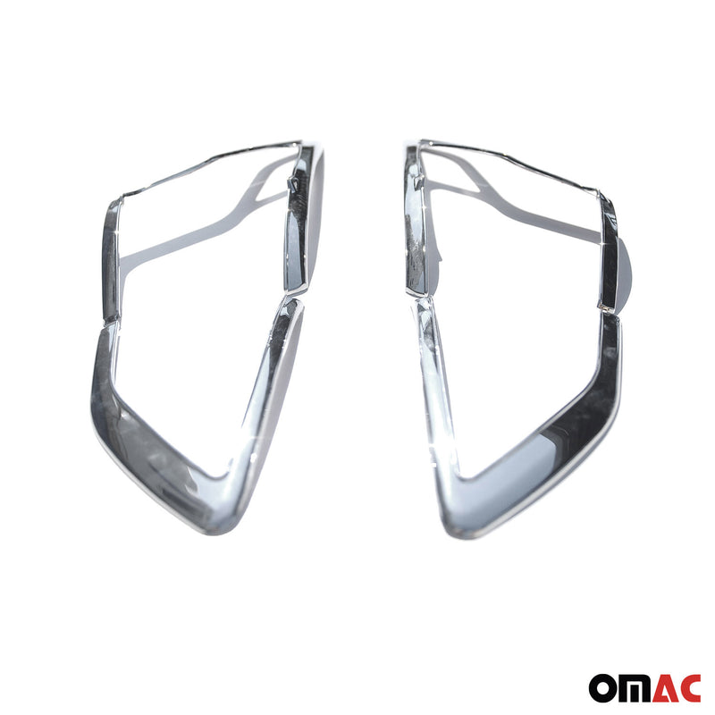 Rücklicht Leisten Heckleuchte für Ford Kuga 2013-2016 Chrom ABS Silber 4tlg