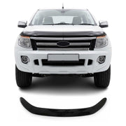 Motorhaube Deflektor Insekten Steinschlagschutz für Ford Ranger 2012-2015 Dunkel